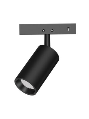 ΜΙΝΙ ΜΑΥΡΟ ΜΑΓΝΗΤΙΚΟ ΣΠΟΤ 24V DC 2W 3000K 180LM 24° Ra90 5YRS Φ26x46mm