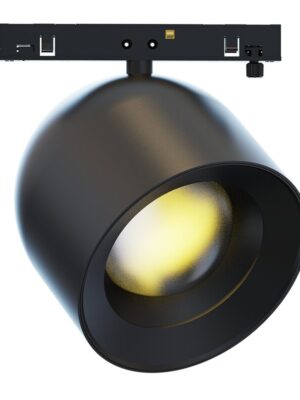 TMEDIO-ΜΙΝΙ ΜΑΓΝΗΤΙΚΟ ΣΠΟΤ ΜΑΥΡΟ ΜΕ ΕΦΕ ΗΛΙΟΒΑΣΙΛΕΜΑ LED SMD 10W 1800K 448LM IP20 5 ΧΡΟΝΙΑ ΕΓΓΥΗΣΗ