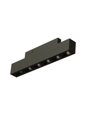 ΜΙΝΙ ΜΑΥΡΟ ΜΑΓΝΗΤΙΚΟ ΦΩΤΙΣΤΙΚΟ 24V DC 5W 4000K 250LM 36° Ra90 5YRS L100mm