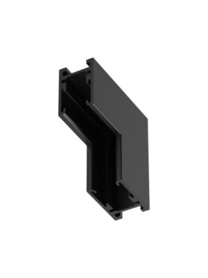 ΜΑΥΡΗ ΕΣΩΤΕΡΙΚΗ ΓΩΝΙΑ 90° ΣΥΝΔΕΣΜΟΣ ΓΙΑ ΜΙΝΙ ΜΑΓΝΗΤΙΚΗ ΡΑΓΑ ΟΡΟΦΗΣ & ΚΡΕΜΑΣΤΗ