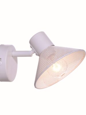 NETTO ΦΩΤΙΣΤΙΚΟ ΕΠΙΤΟΙΧΟ ΛΕΥΚΟ ΜΕΤΑΛΛΙΚΟ ΣΥΜΒΑΤΙΚΟ 1ΧΕ14 IP20 Φ160Χ80mm