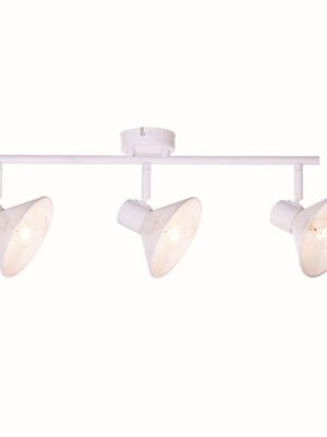 NETTO ΦΩΤΙΣΤΙΚΟ ΚΡΕΜΑΣΤΟ ΛΕΥΚΟ ΜΕΤΑΛΛΙΚΟ ΣΥΜΒΑΤΙΚΟ 3ΧΕ14 IP20 Φ80Χ190mm