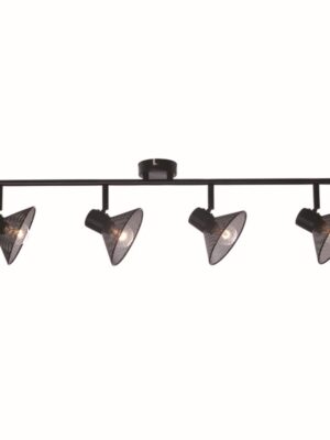 NETTO ΦΩΤΙΣΤΙΚΟ ΕΠΙΤΟΙΧΟ ΜΑΥΡΟ ΜΕΤΑΛΛΙΚΟ ΣΥΜΒΑΤΙΚΟ 4ΧΕ14 IP20 745Χ190mm