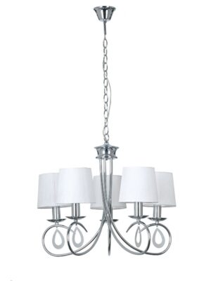 NETTO ΦΩΤΙΣΤΙΚΟ ΚΡΕΜΑΣΤΟ ΧΡΩΜΙΟ ΜΕΤΑΛΛΙΚΟ ΣΥΜΒΑΤΙΚΟ 5ΧΕ14 IP20 Φ540Χ1200mm