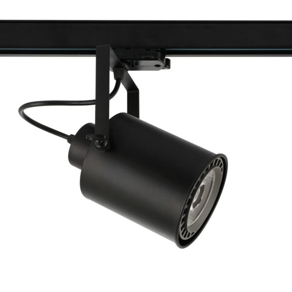 ΣΠΟΤ ΡΑΓΑΣ ΤΡΙΦΑΣΙΚΗ ΜΕΤΑΛΛΙΚΟ ΜΑΥΡΟ ΜΕ ΒΡΑΧΙΩΝΑ ΣΥΜΒΑΤΙΚΟ 1xGU10 IP20 107x171x210mm