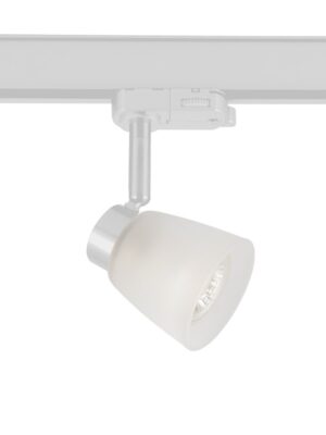 ΣΠΟΤ ΡΑΓΑΣ ΤΡΙΦΑΣΙΚΗ ΑΛΟΥΜΙΝΙΟ ΛΕΥΚΟ ΜΕ ΒΡΑΧΙΩΝΑ ΣΥΜΒΑΤΙΚΟ 1xGU10 IP20 69.5x81x152mm