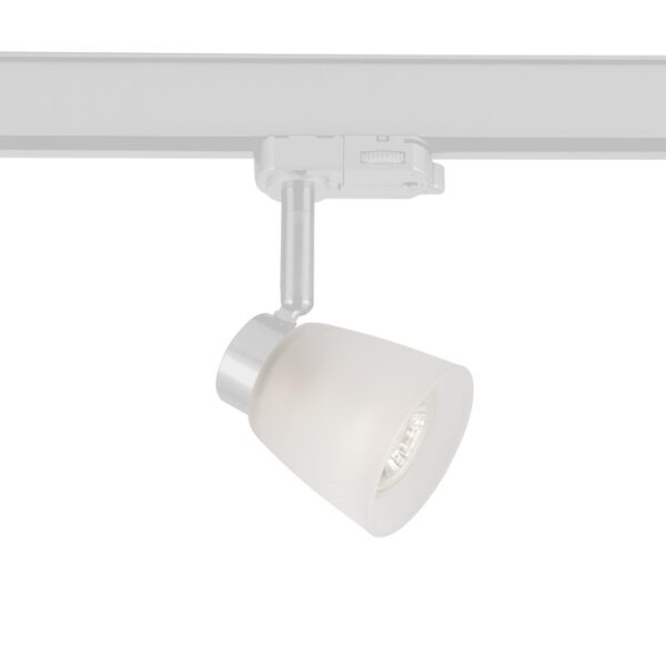 ΣΠΟΤ ΡΑΓΑΣ ΤΡΙΦΑΣΙΚΗ ΑΛΟΥΜΙΝΙΟ ΛΕΥΚΟ ΜΕ ΒΡΑΧΙΩΝΑ ΣΥΜΒΑΤΙΚΟ 1xGU10 IP20 69.5x81x152mm