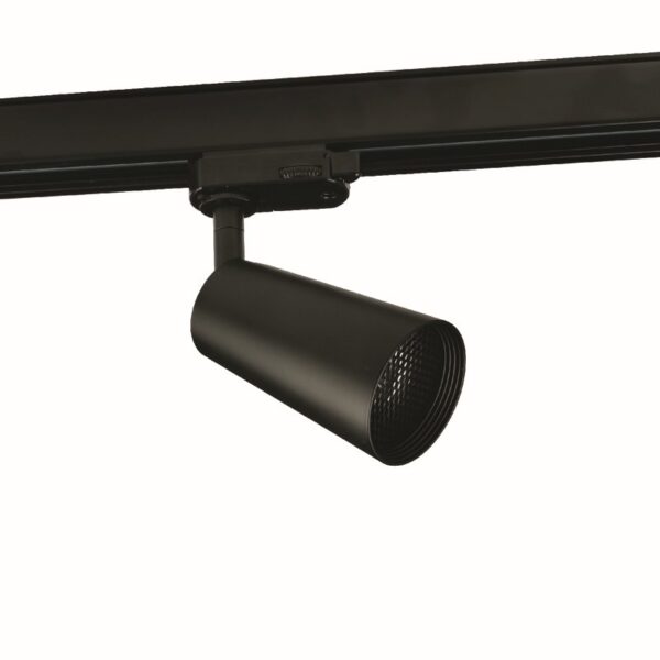 ΣΠΟΤ ΡΑΓΑΣ ΤΡΙΦΑΣΙΚΗ ΑΛΟΥΜΙΝΙΟ ΜΑΥΡΟ ΜΕ ΒΡΑΧΙΩΝΑ ΣΥΜΒΑΤΙΚΟ 1xGU10 IP20 60x102x110mm