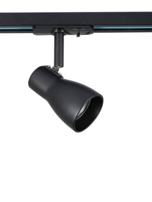 ΣΠΟΤ ΡΑΓΑΣ ΜΟΝΟΦΑΣΙΚΗ ΜΕΤΑΛΛΙΚΟ ΜΑΥΡΟ ΜΕ ΒΡΑΧΙΩΝΑ ΣΥΜΒΑΤΙΚΟ 1xGU10 IP20 57.5x93x125mm