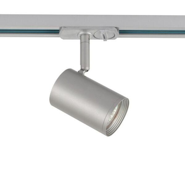 ΣΠΟΤ ΡΑΓΑΣ ΜΟΝΟΦΑΣΙΚΗ ΑΛΟΥΜΙΝΙΟ ΓΚΡΙ ΜΕ ΒΡΑΧΙΩΝΑ ΣΥΜΒΑΤΙΚΟ 1xΕ27 IP20 56x88x134mm