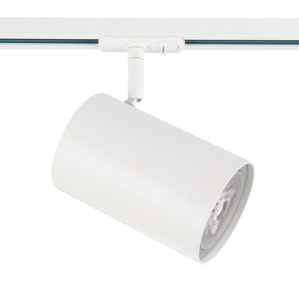 ΣΠΟΤ ΡΑΓΑΣ ΜΟΝΟΦΑΣΙΚΗ ΑΛΟΥΜΙΝΙΟ ΛΕΥΚΟ ΜΕ ΒΡΑΧΙΩΝΑ ΣΥΜΒΑΤΙΚΟ 1xΕ27 IP20 100x155x176mm