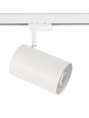 ΣΠΟΤ ΡΑΓΑΣ ΤΡΙΦΑΣΙΚΗ ΑΛΟΥΜΙΝΙΟ ΛΕΥΚΟ ΜΕ ΒΡΑΧΙΩΝΑ ΣΥΜΒΑΤΙΚΟ 1xΕ27 IP20 100x155x196mm