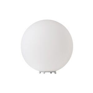 ΕΠΙΔΑΠΕΔΙΟ Φ/Σ 1ΧΕ27 ΛΕΥΚΟ ΓΥΑΛΙ+ΠΛΑΣΤΙΚΟ Φ35ΧΗ35CM LUNA