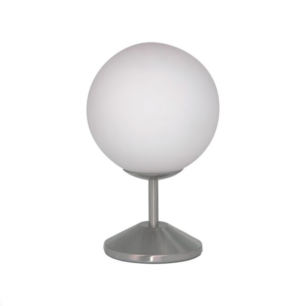 NETTO ΦΩΤΙΣΤΙΚΟ ΕΠΙΤΡΑΠΕΖΙΟ ΝΙΚΕΛΙΟ ΜΕΤΑΛΛΙΚΟ ΣΥΜΒΑΤΙΚΟ 1ΧΕ14 IP20 Φ200Χ320mm