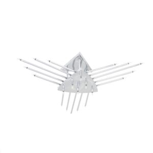 NETTO ΕΙΚΟΣΑΦΩΤΗ ΡΟΖΕΤΑ ΤΡΙΓΩΝΗ ΠΛΕΓΜΑ 22006
