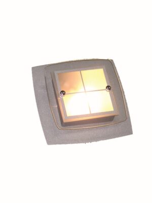 ΠΡΟΒΟΛΕΑΣ ΣΠΟΤ ΤΕΤΡΑΓΩΝΟ ΑΤΣΑΛΙ ΑΣΗΜΙ ΣΥΜΒΑΤΙΚΟ 1xG9 IP20 Φ180mm