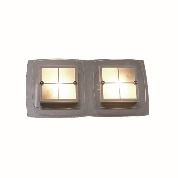 ΠΡΟΒΟΛΕΑΣ ΣΠΟΤ ΑΤΣΑΛΙ ΑΣΗΜΙ ΣΥΜΒΑΤΙΚΟ 2xG9 IP20 340x180mm