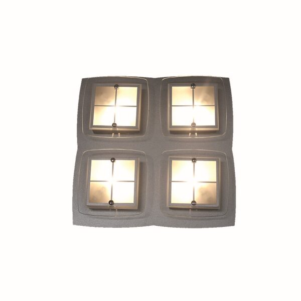 ΠΡΟΒΟΛΕΑΣ ΣΠΟΤ ΑΤΣΑΛΙ ΑΣΗΜΙ ΣΥΜΒΑΤΙΚΟ 4xG9 IP20 Φ340mm