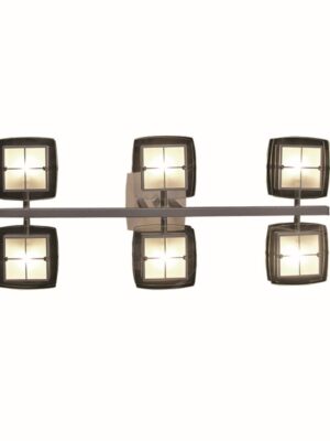 ΠΡΟΒΟΛΕΑΣ ΣΠΟΤ ΑΤΣΑΛΙ ΑΣΗΜΙ ΣΥΜΒΑΤΙΚΟ 6xG9 IP20 775x340mm