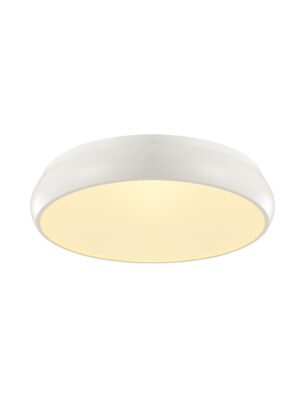 NETTO ΦΩΤΙΣΤΙΚΟ ΟΡΟΦΗΣ ΛΕΥΚΟ ΜΑΤ ΜΕΤΑΛΛΙΚΟ LED 32W 3000K 2560Lm IP20 Φ400Χ80MM