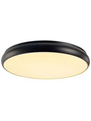 NETTO ΦΩΤΙΣΤΙΚΟ ΟΡΟΦΗΣ ΜΑΥΡΟ ΜΑΤ ΜΕΤΑΛΛΙΚΟ LED 54W 3000K 4320Lm IP20 Φ600Χ80MM