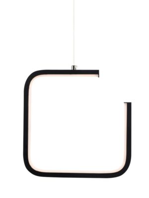 NETTO ΦΩΤΙΣΤΙΚΟ ΚΡΕΜΑΣΤΟ ΜΑΥΡΟ ΜΑΤ ΜΕΤΑΛΛΙΚΟ LED 8W 3000K 780Lm IP20 220Χ1290MM