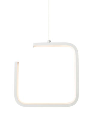 NETTO ΦΩΤΙΣΤΙΚΟ ΚΡΕΜΑΣΤΟ ΛΕΥΚΟ ΜΑΤ ΜΕΤΑΛΛΙΚΟ LED 8W 3000K 780Lm IP20 110Χ1290mm