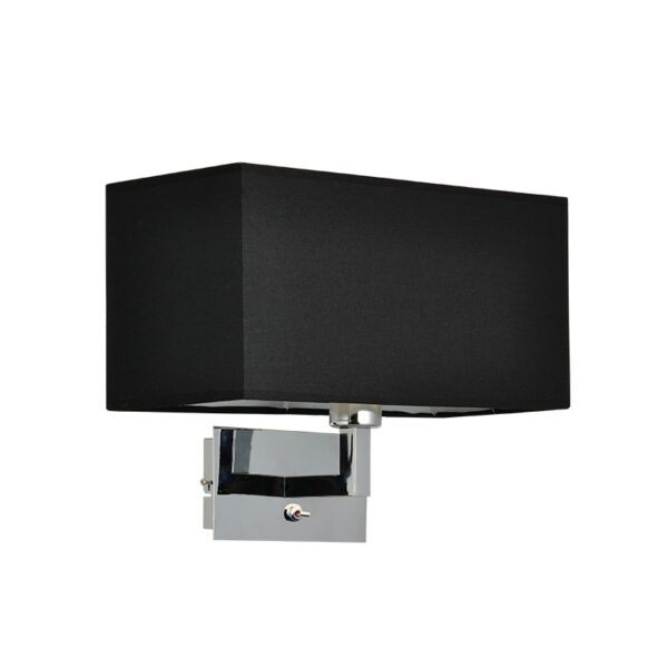 NETTO ΦΩΤΙΣΤΙΚΟ ΕΠΙΤΟΙΧΟ ΧΡΩΜΙΟ ΜΕΤΑΛΛΙΚΟ ΣΥΜΒΑΤΙΚΟ 1ΧΕ27 310Χ180mm