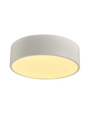 NETTO ΦΩΤΙΣΤΙΚΟ ΟΡΟΦΗΣ ΛΕΥΚΟ ΜΑΤ ΜΕΤΑΛΛΙΚΟ LED 32W 3000K 2560Lm IP20 Φ350Χ100mm