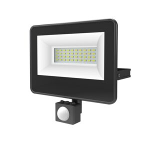BLACK SENSOR LED SMD ΠΡΟΒΟΛΕΑΣ IP66 30W 4000K 3100LM 230V AC Ra80