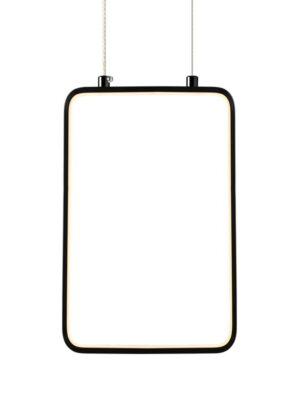 NETTO ΦΩΤΙΣΤΙΚΟ ΚΡΕΜΑΣΤΟ ΜΑΥΡΟ ΜΑΤ ΜΕΤΑΛΛΙΚΟ LED 11W 3000K 1044Lm IP20 110Χ1360mm