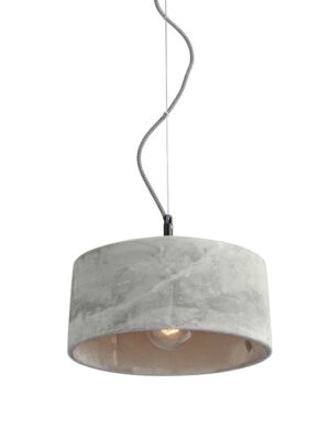 ΚΡΕΜΑΣΤΟ ΦΩΤΙΣΤΙΚΟ 1ΧΕ27 ΤΣΙΜΕΝΤΟ Φ32xH18cm ELVIS