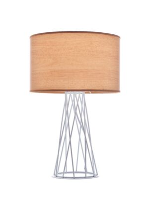 NETTO ΦΩΤΙΣΤΙΚΟ ΕΠΙΤΡΑΠΕΖΙΟ ΛΕΥΚΟ ΜΑΤ ΜΕΤΑΛΛΙΚΟ ΣΥΜΒΑΤΙΚΟ 1ΧΕ27 IP20 Φ300Χ460mm