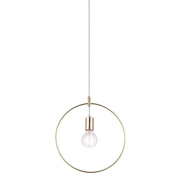 NETTO ΦΩΤΙΣΤΙΚΟ ΚΡΕΜΑΣΤΟ ΟΡΕΙΧΑΛΚΙΝΟ ΜΕΤΑΛΛΙΚΟ ΣΥΜΒΑΤΙΚΟ 1ΧΕ27 IP20 Φ100Χ1200mm