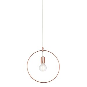 NETTO ΦΩΤΙΣΤΙΚΟ ΚΡΕΜΑΣΤΟ ΓΥΑΛΙΣΤΟ ΧΑΛΚΙΝΟ ΜΕΤΑΛΛΙΚΟ ΣΥΜΒΑΤΙΚΟ 1ΧΕ27 IP20 350Χ1200mm