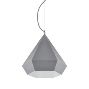 NETTO ΚΡΕΜΑΣΤΟ Φ/Σ 1ΧΕ27 ΜΕΤΑΛΛΙΚΟ ΓΚΡΙ ΠΟΛΥΓΩΝΟ Φ32ΧΗ120CM