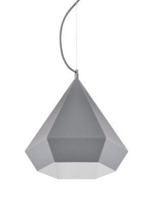 NETTO ΚΡΕΜΑΣΤΟ Φ/Σ 1ΧΕ27 ΜΕΤΑΛΛΙΚΟ ΓΚΡΙ ΠΟΛΥΓΩΝΟ Φ32ΧΗ120CM