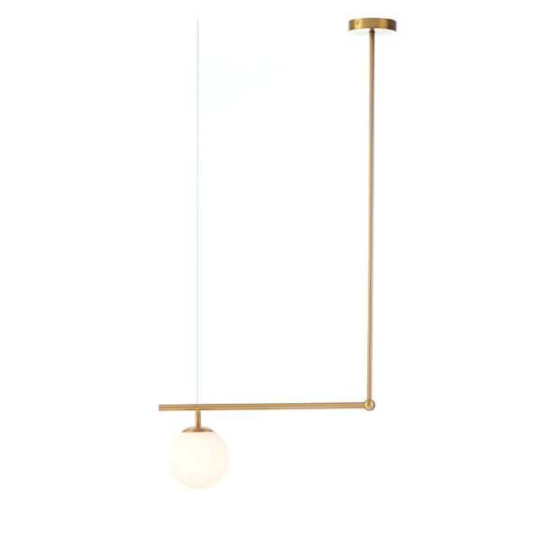 ΚΡΕΜΑΣΤΟ Φ/Σ 1ΧΕ27 ΜΕΤΑΛΛΙΚΟ+ΟΠΑΛ ΓΥΑΛΙ 56X15XH115CM THETIS