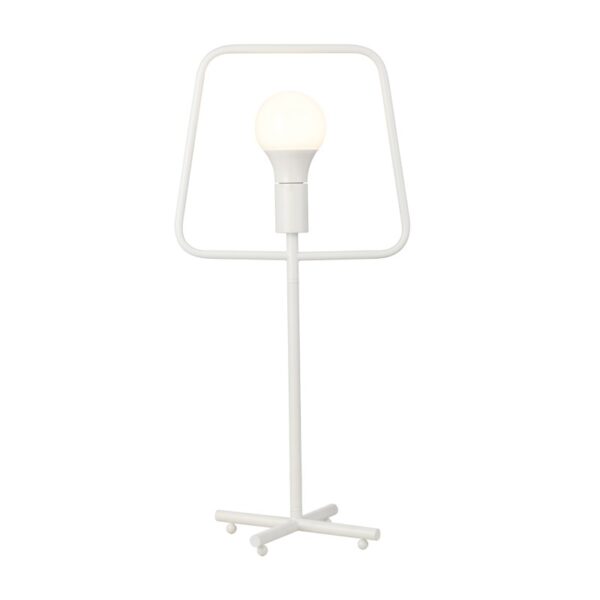 NETTO ΦΩΤΙΣΤΙΚΟ ΕΠΙΤΡΑΠΕΖΙΟ ΛΕΥΚΟ ΜΑΤ ΜΕΤΑΛΛΙΚΟ ΣΥΜΒΑΤΙΚΟ 1ΧΕ27 IP20 300Χ640mm