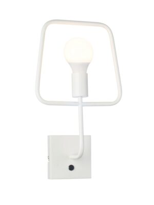 NETTO ΦΩΤΙΣΤΙΚΟ ΕΠΙΤΟΙΧΟ ΛΕΥΚΟ ΜΑΤ ΜΕΤΑΛΛΙΚΟ ΣΥΜΒΑΤΙΚΟ 1ΧΕ27 IP20 120Χ250mm