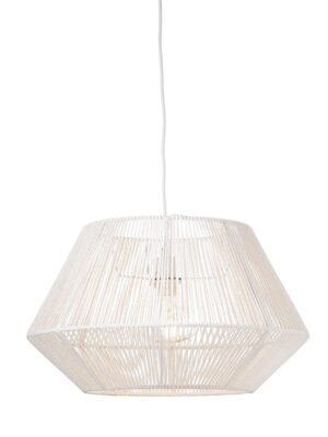 ΚΡΕΜΑΣΤΟ Φ/Σ 1ΧΕ27 ΣΧΟΙΝΙ ΛΕΥΚΟ Φ49,5ΧΗ120CM PERU