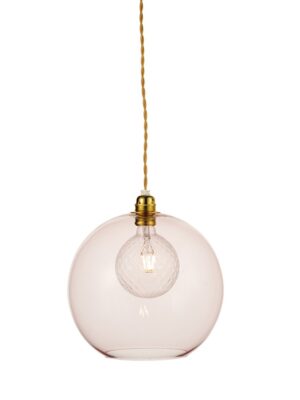 NETTO ΦΩΤΙΣΤΙΚΟ ΚΡΕΜΑΣΤΟ ΓΥΑΛΙΝΟ ΧΡΥΣΟ ΜΕΤΑΛΛΙΚΟ ΣΥΜΒΑΤΙΚΟ 1ΧΕ27 IP20 Φ300Χ1200mm