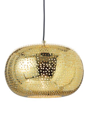 NETTO ΦΩΤΙΣΤΙΚΟ ΚΡΕΜΑΣΤΟ ΓΥΑΛΙΣΤΟ ΧΡΥΣΟ ΜΕΤΑΛΛΙΚΟ ΣΥΜΒΑΤΙΚΟ 1ΧΕ27 IP20 Φ300Χ1200mm