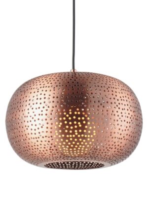 NETTO ΦΩΤΙΣΤΙΚΟ ΚΡΕΜΑΣΤΟ ΣΑΤΙΝΕ ΧΑΛΚΙΝΟ ΜΕΤΑΛΛΙΚΟ ΣΥΜΒΑΤΙΚΟ 1ΧΕ27 IP20 Φ300Χ1200mm