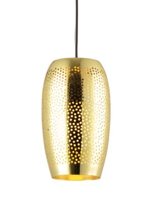 NETTO ΦΩΤΙΣΤΙΚΟ ΚΡΕΜΑΣΤΟ ΓΥΑΛΙΣΤΟ ΧΡΥΣΟ ΜΕΤΑΛΛΙΚΟ ΣΥΜΒΑΤΙΚΟ 1ΧΕ27 IP20 Φ160Χ1200mm