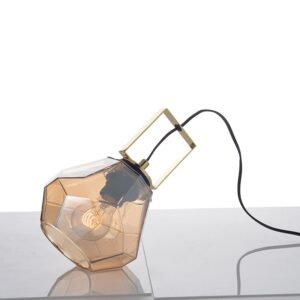 NETTO ΦΩΤΙΣΤΙΚΟ ΕΠΙΤΡΑΠΕΖΙΟ ΚΕΧΡΙΜΠΑΡΙ ΓΥΑΛΙΝΟ ΣΥΜΒΑΤΙΚΟ 1ΧΕ27 IP20 Φ180Χ270mm