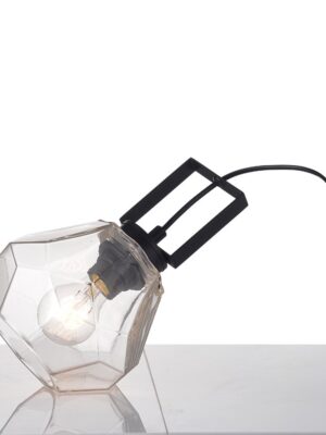 NETTO ΦΩΤΙΣΤΙΚΟ ΕΠΙΤΡΑΠΕΖΙΟ ΔΙΑΦΑΝΟ ΓΥΑΛΙΝΟ ΣΥΜΒΑΤΙΚΟ 1ΧΕ27 IP20 Φ180Χ270mm