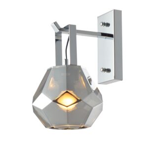 NETTO ΦΩΤΙΣΤΙΚΟ ΕΠΙΤΟΙΧΟ ΦΙΜΕ ΓΥΑΛΙΝΟ ΣΥΜΒΑΤΙΚΟ 1ΧΕ27 IP20 225Χ325mm