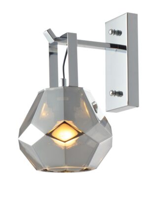 NETTO ΦΩΤΙΣΤΙΚΟ ΕΠΙΤΟΙΧΟ ΦΙΜΕ ΓΥΑΛΙΝΟ ΣΥΜΒΑΤΙΚΟ 1ΧΕ27 IP20 225Χ325mm