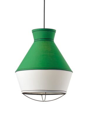 NETTO ΦΩΤΙΣΤΙΚΟ ΚΡΕΜΑΣΤΟ ΠΡΑΣΙΝΟ ΜΕΤΑΛΛΙΚΟ ΣΥΜΒΑΤΙΚΟ 1ΧΕ27 IP20 Φ350Χ1200mm